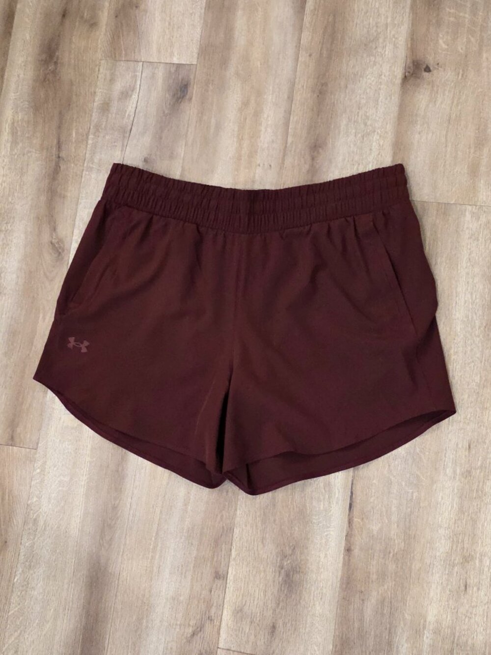 NWT Maroon Under Armour Unlined Shorts - Picture 8 of 8